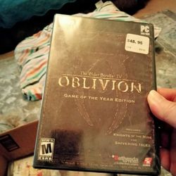 THE ELDER SCROLLS IV OBLIVION GAME OF THE YEAR EDITION NEW!