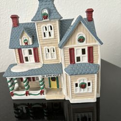 Claire Burke Hand Painted Porcelain Candle House