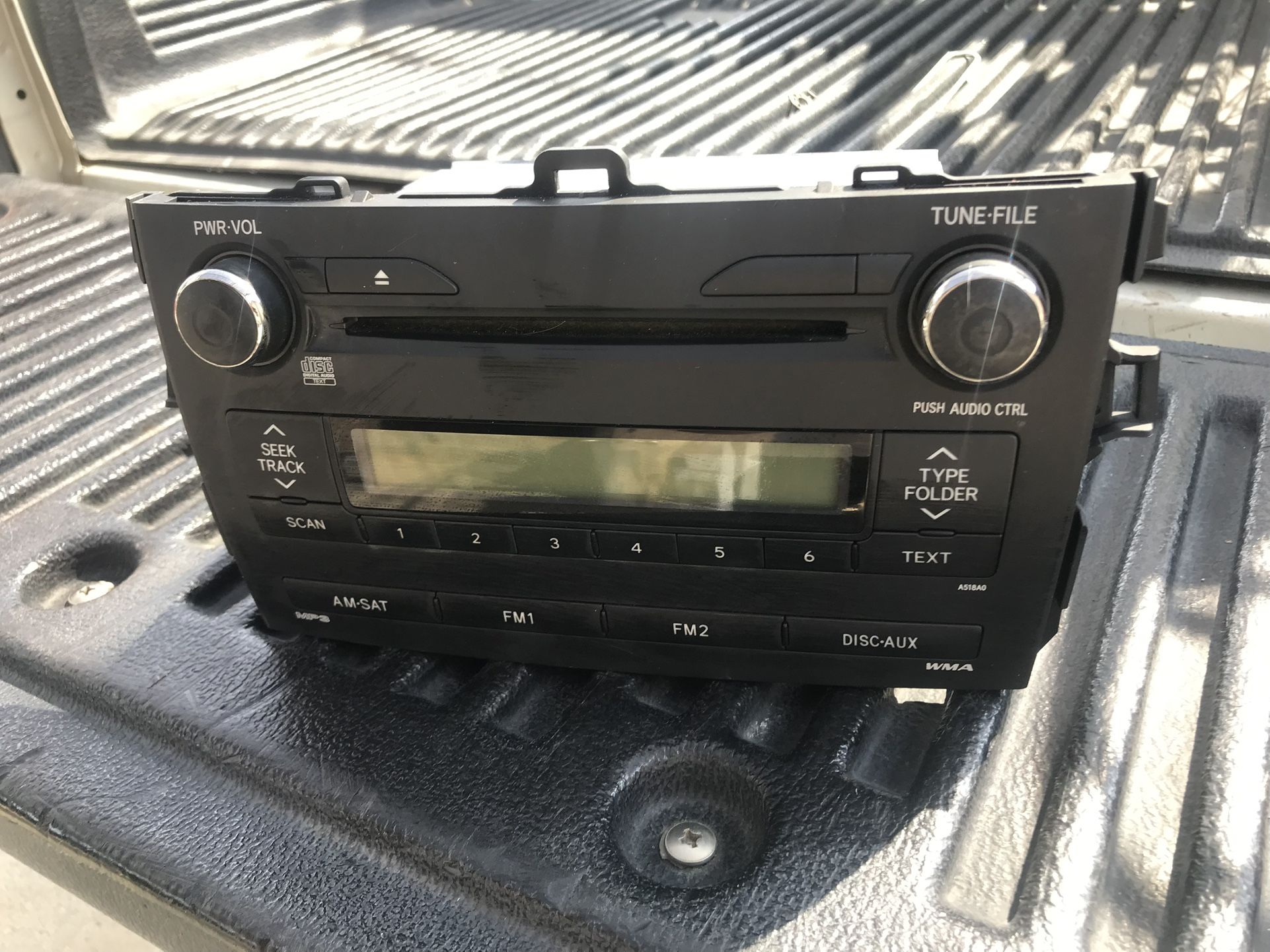 Toyota Corolla Radio