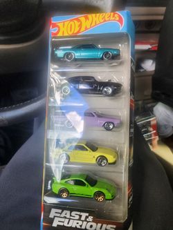 Hot Wheels Fast & Furious 5 Pack