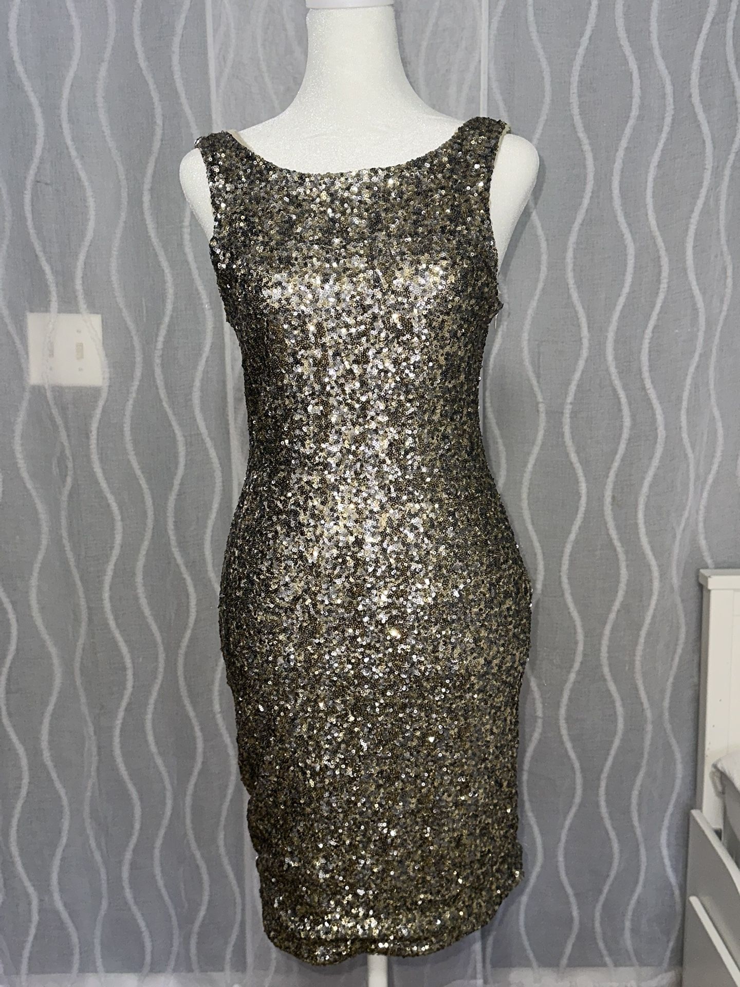Zara Trafaluc Sequin Dress