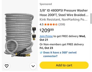 Pressure Washer Hose