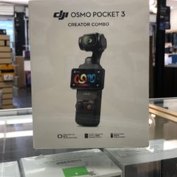 Dji Pocket 3 Creator Combo Camera Brand New