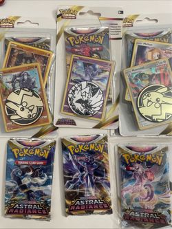 4 Astral Radiance 3 Single Blisters 1 Portfolio Booster Packs