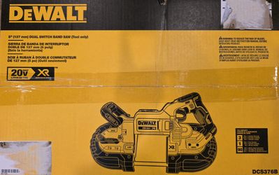 DeWalt 5" Dual Switch Band Saw (Tool Only)