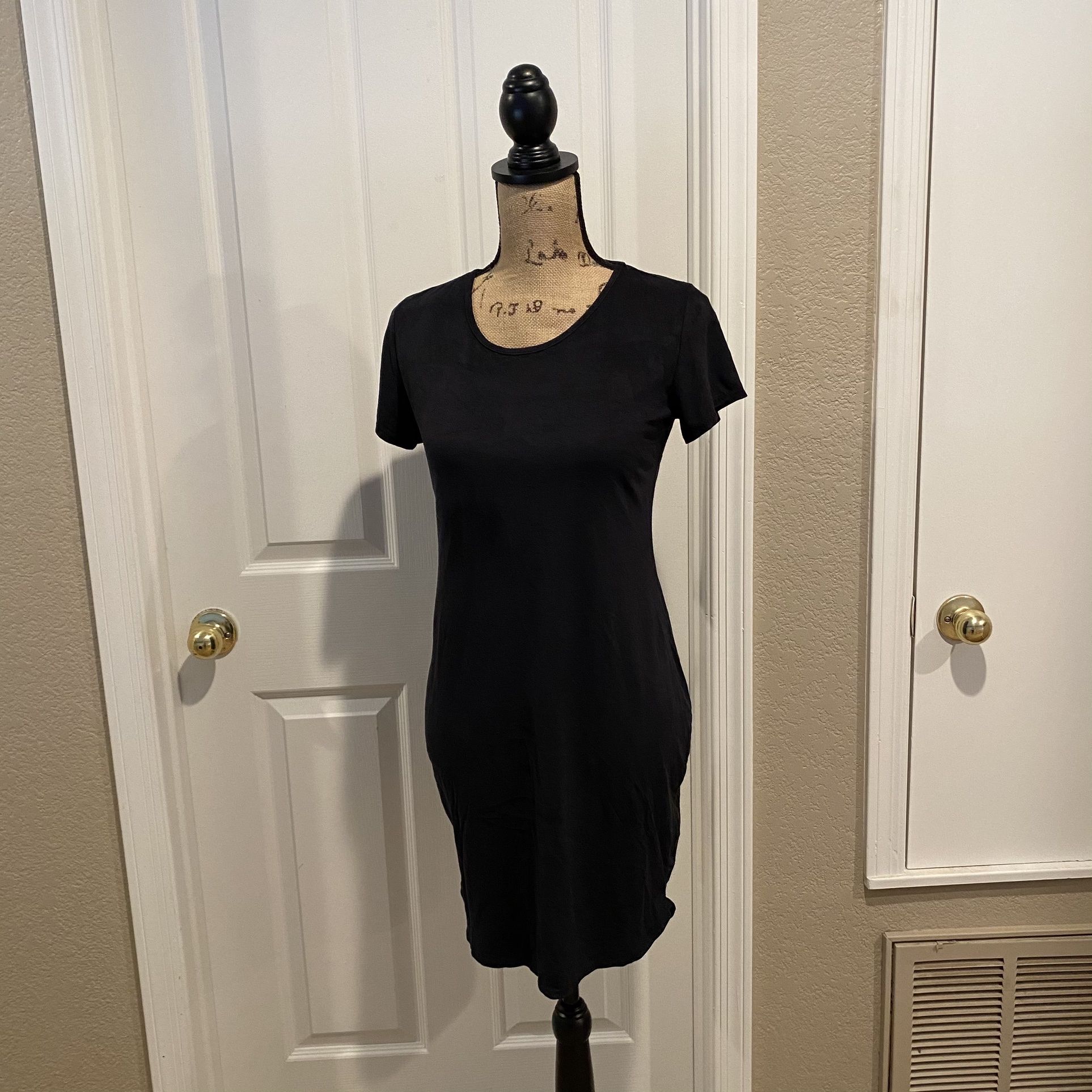 Faux Suede Dress