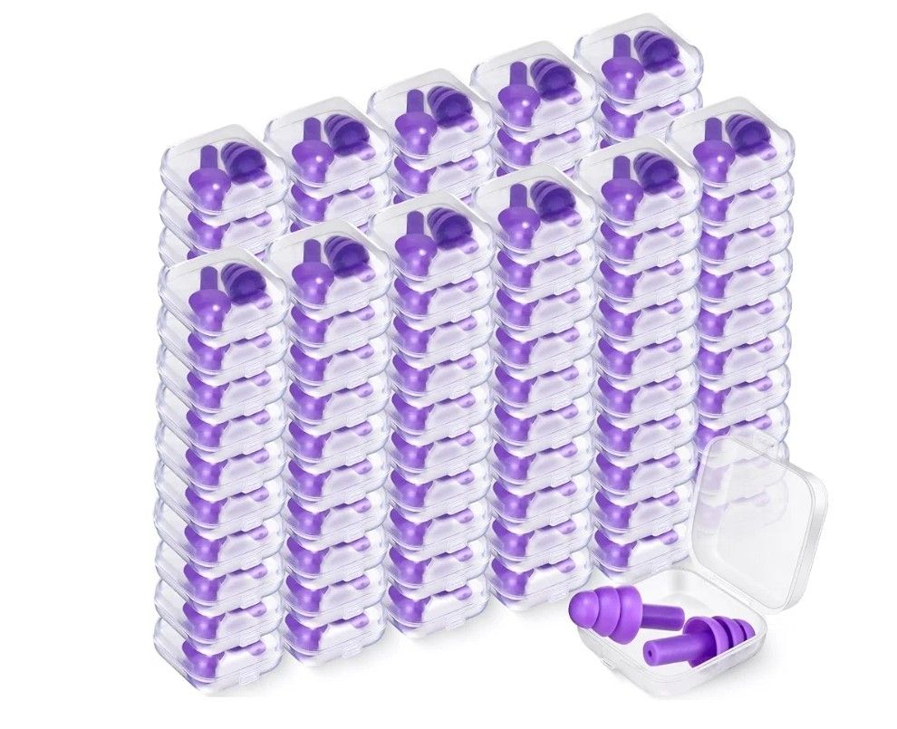 Pairs Ear Plugs 100 With Cases