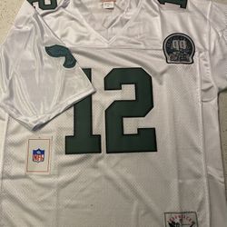 Brand New Randell Cunningham Mitchell And Ness White Eagles Jersey Size XL