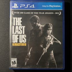 The Last Of Us Remastered 