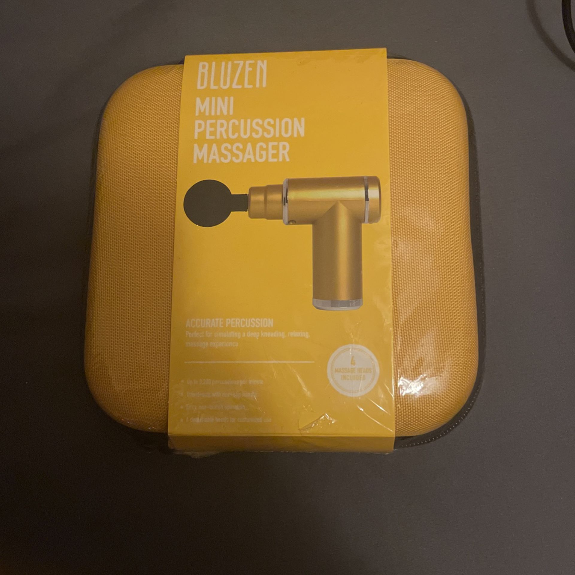 Brand New Bluzen Mini Percussion Massager