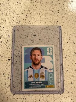 Panini World Cup FIFA Messi