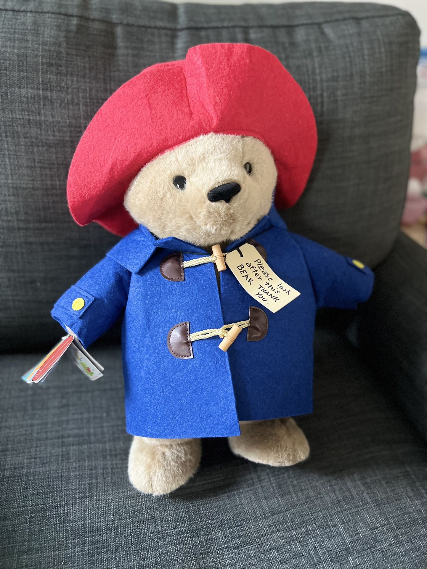 YOTTOY Paddington Bear Plush with Tag