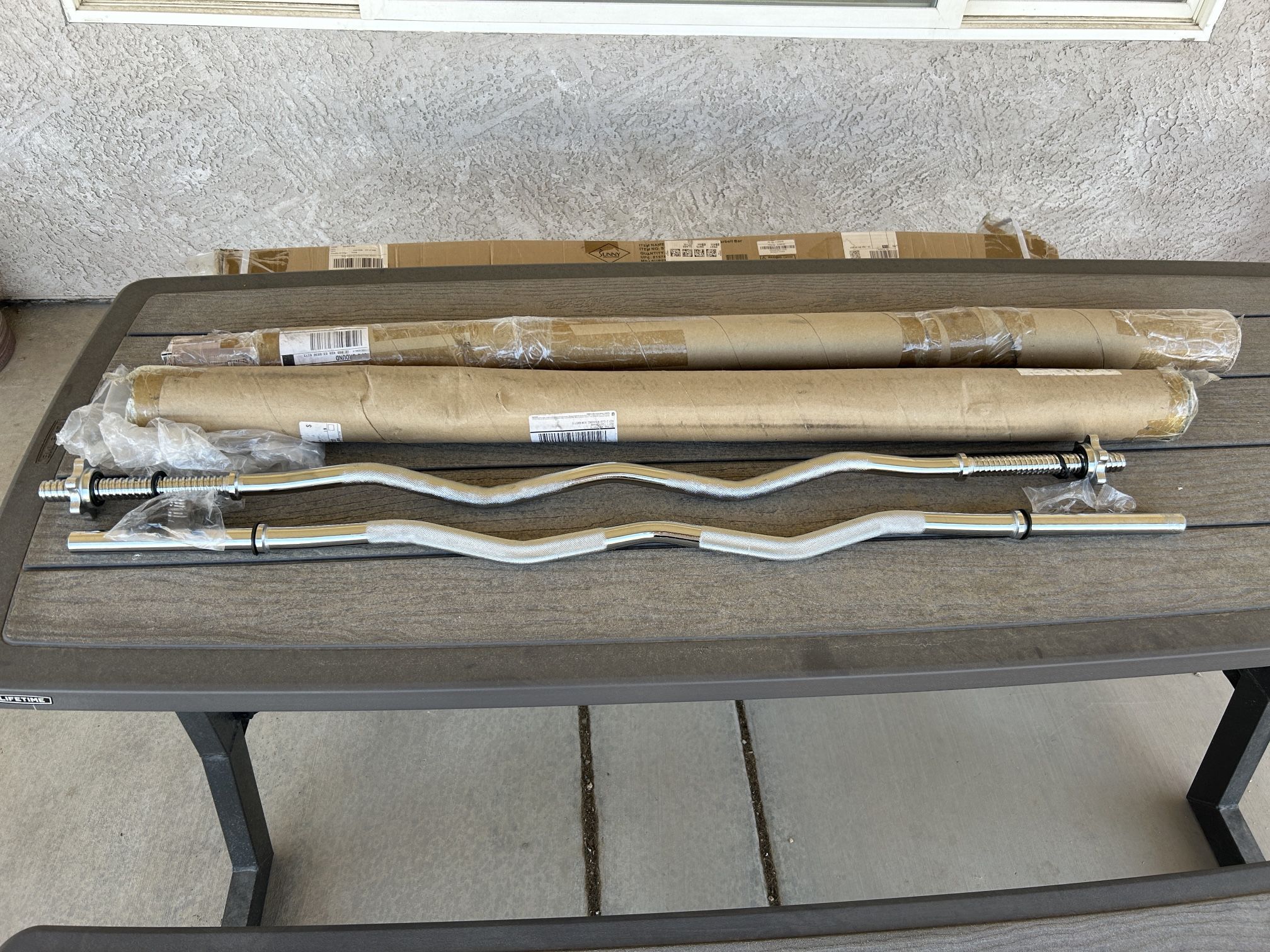Curl Bars - 4ft - New In Tube. -?Boulder City