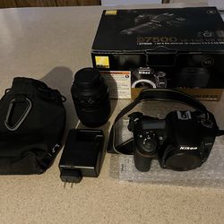 Nikon camera D7500 18-140mm  VR Kit