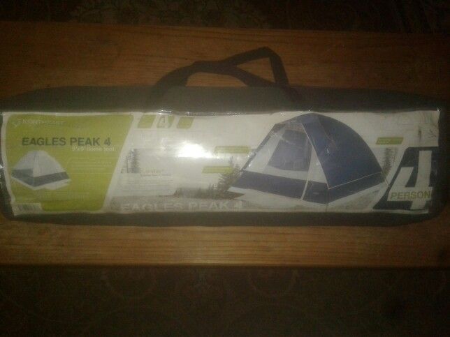 Camping bag an tent