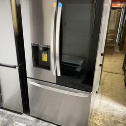 Stainless Steel 26 Cu. Ft. Smart InstaView Counter French Door Refrigerator