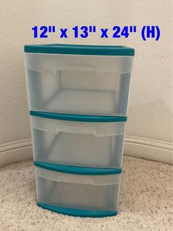 Plastic  drawers  -  $10