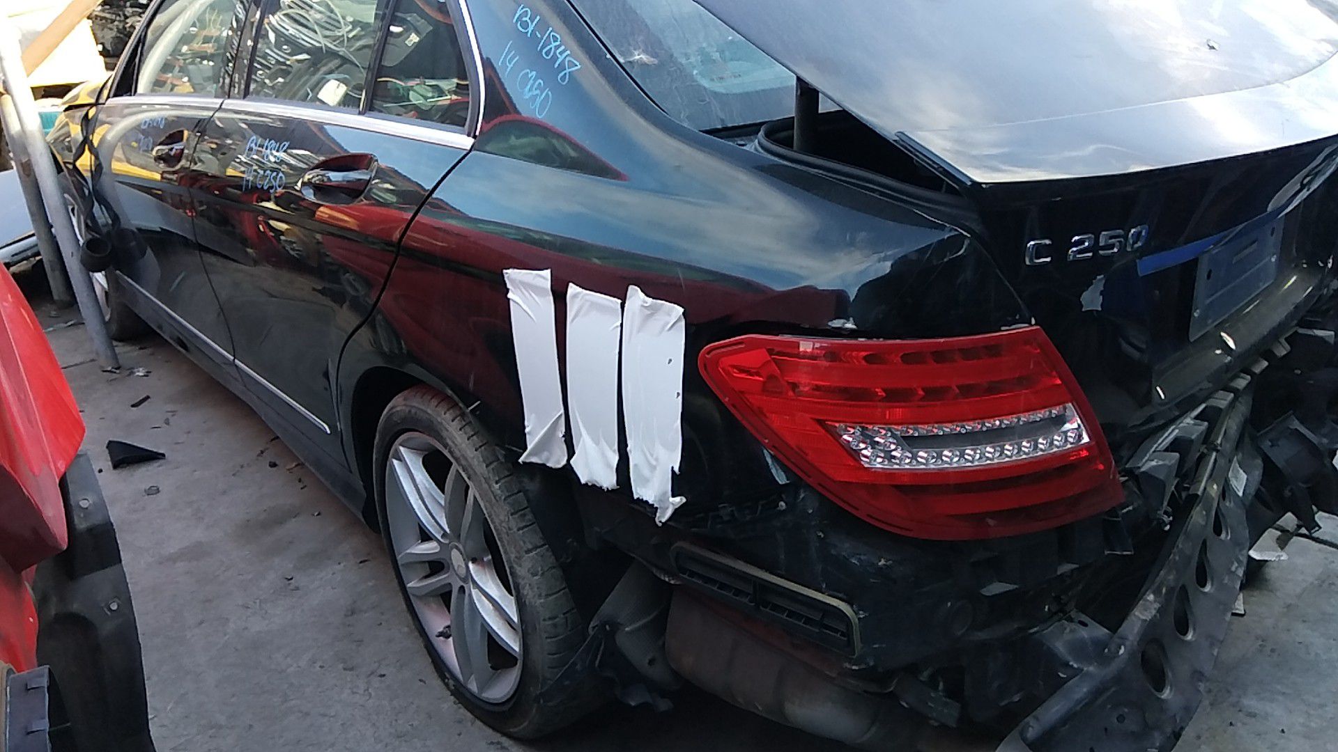 2014 Mercedes c250 for parts only