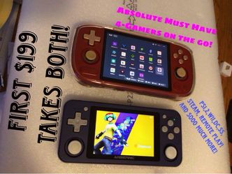 Ultimate Handheld Bundle!  VIDEO GAMES GALORE!  FIRST $199 😱🤩 Takes both ( pick up only )