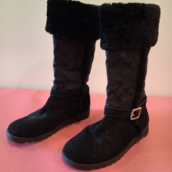 Coach Boots Sz 7 ½
