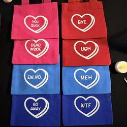 Valentines Day Crafts - Mirrors, Bags, Boxes, Earrings 