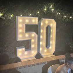 Marquee Letters And Numbers