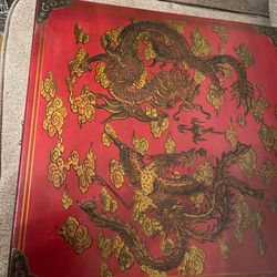 Vintage Chinese Chess / Checkers / Backgammon Game Set – Decorative