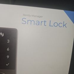 Rently Manager / Smart Lock / Black 