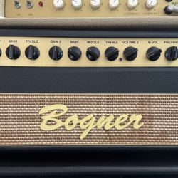 Bogner Shiva Reverb EL34 80w Tube Guitar Amp Head