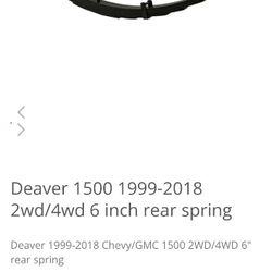 Chevy Silverado 4x4 Lift 6 Inch.