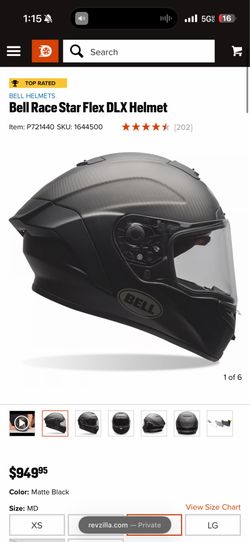 Bell Race Star Flex DLX Carbon Helmet+ ProTint Shield + Extras