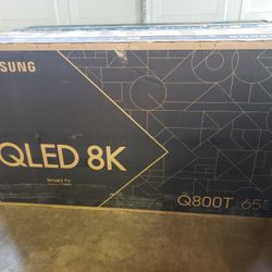 Tv Samsung 65", 8k, Q800T, 240 Hz, Dynamic Cristal Color, HDR, Excellent 