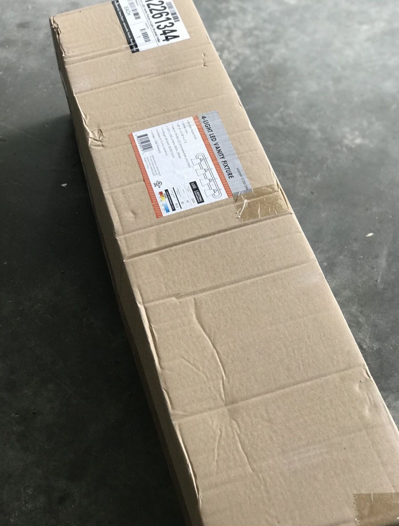 4 Light Bathroom Vanity Fixture