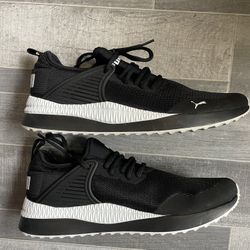 Size 9.5 - PUMA Pacer Next Cage GK Black White