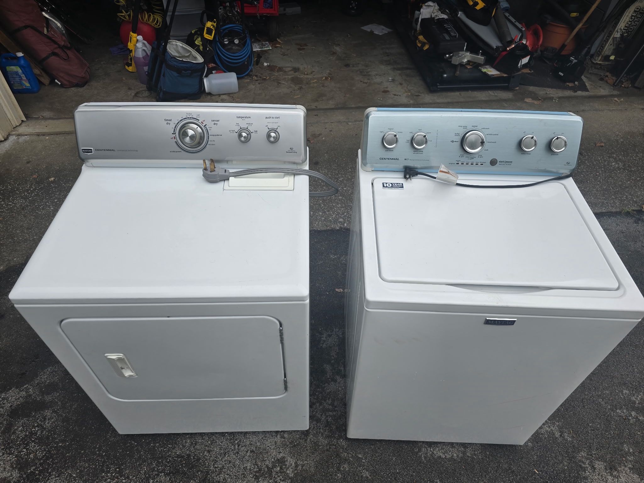 Washing Machine And Dryer Maytag