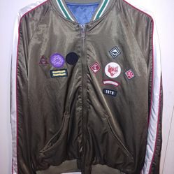 Diesel Reversible Flight Jacket Handmade In Italy