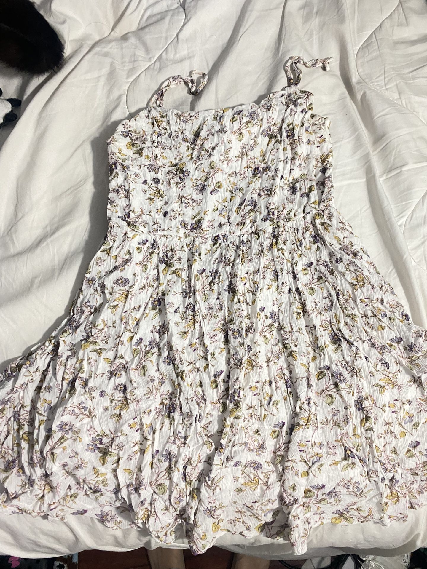 flowy mini dress