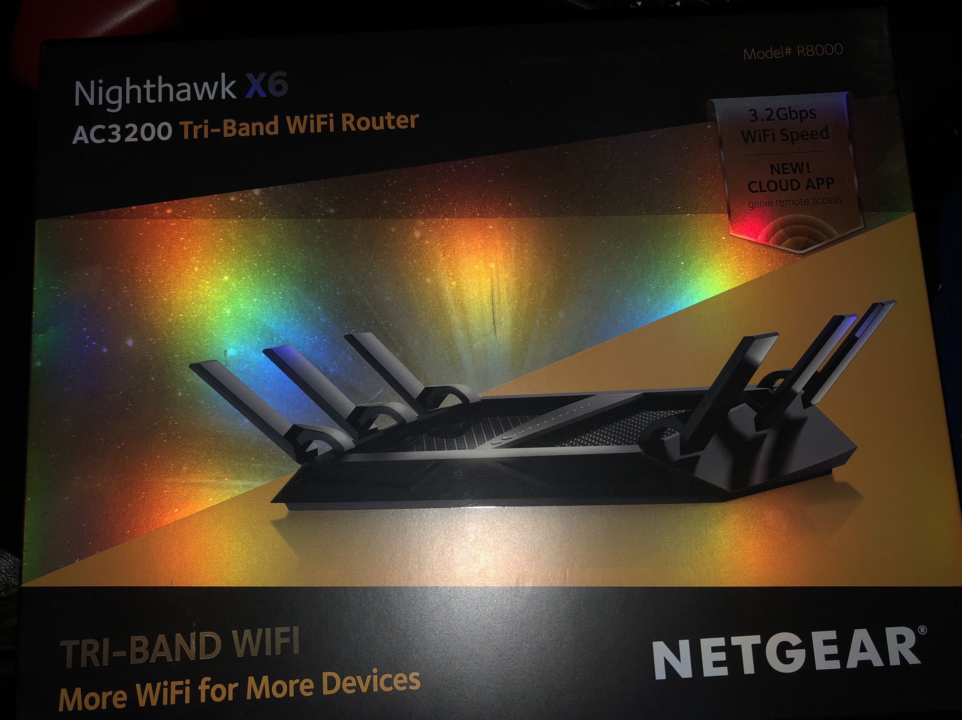 Night Hawk x6 WiFi Router