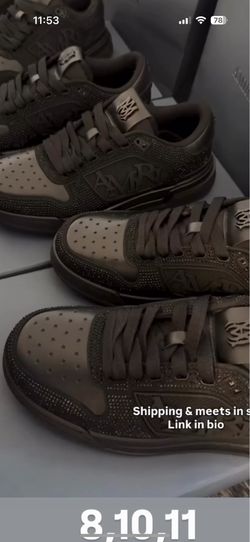 Black Amiri Sneakers