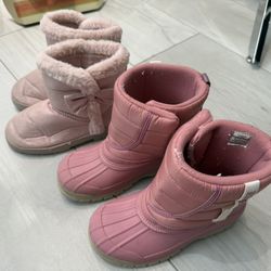 Girl Snow Boots Size 1
