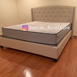 $699 Brand New King Bed Frame With Mattress (read description)