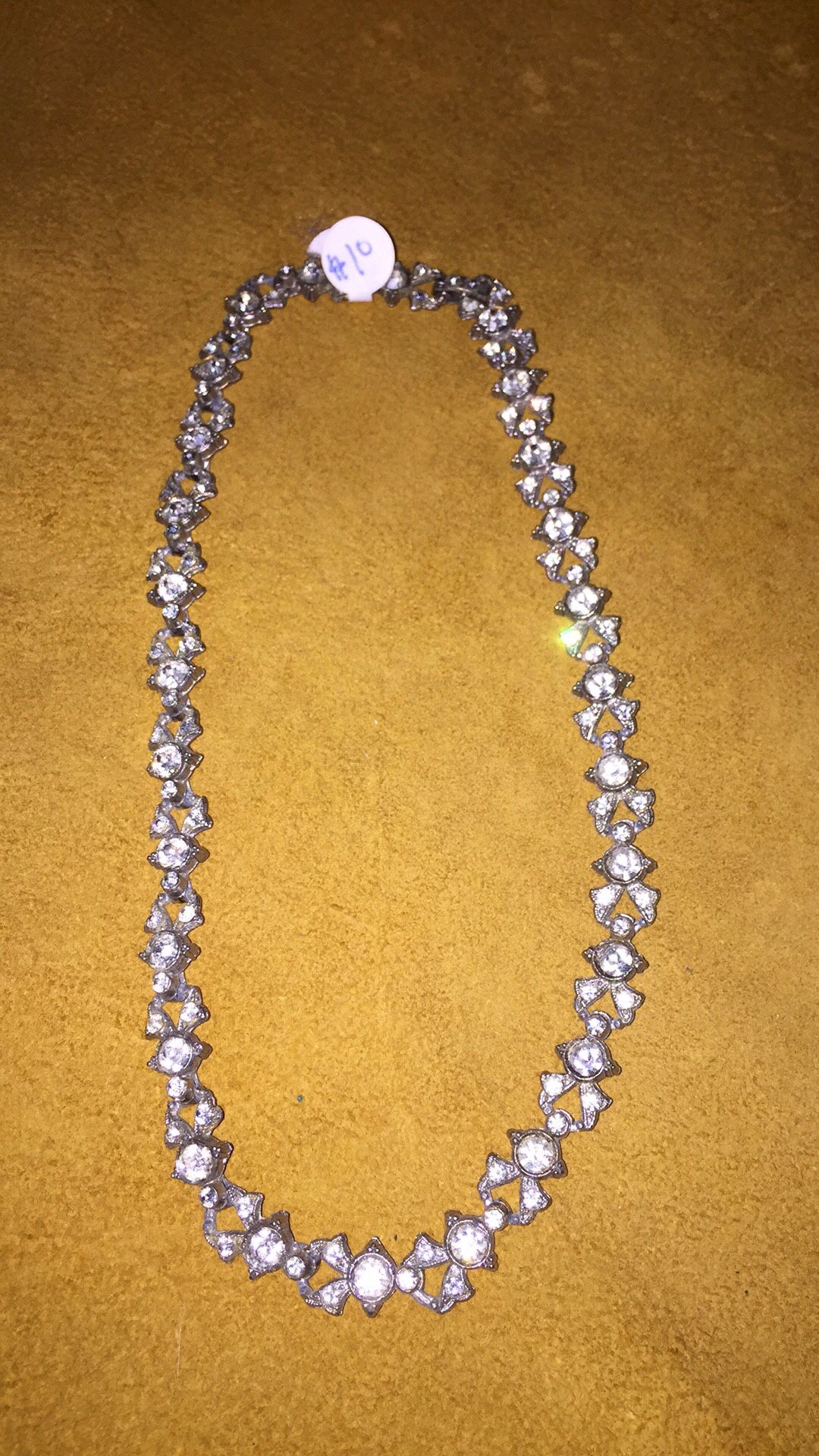 Vintage rhinestone necklace