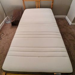 Ikea bed with mattress 