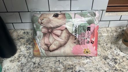 Tablecloth Easter Bunny Floral