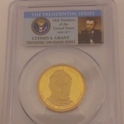 Ulysses S. Grant 2011 S Dollar PR69 DCAM 