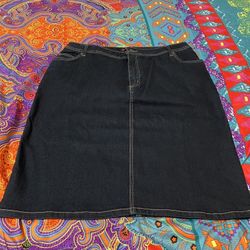 Jean Skirt 