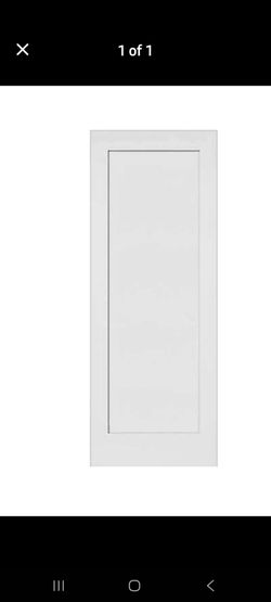 Interior solid core Shaker (single panel style) 32x80