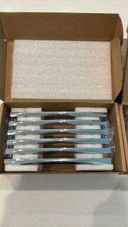 Polished Chrome cabinet pulls 5” center - set 54 pieces