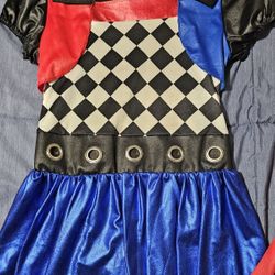 Harley Quinn Girls Costume 