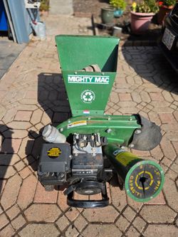 Mighty Mac leaf and stick shredder